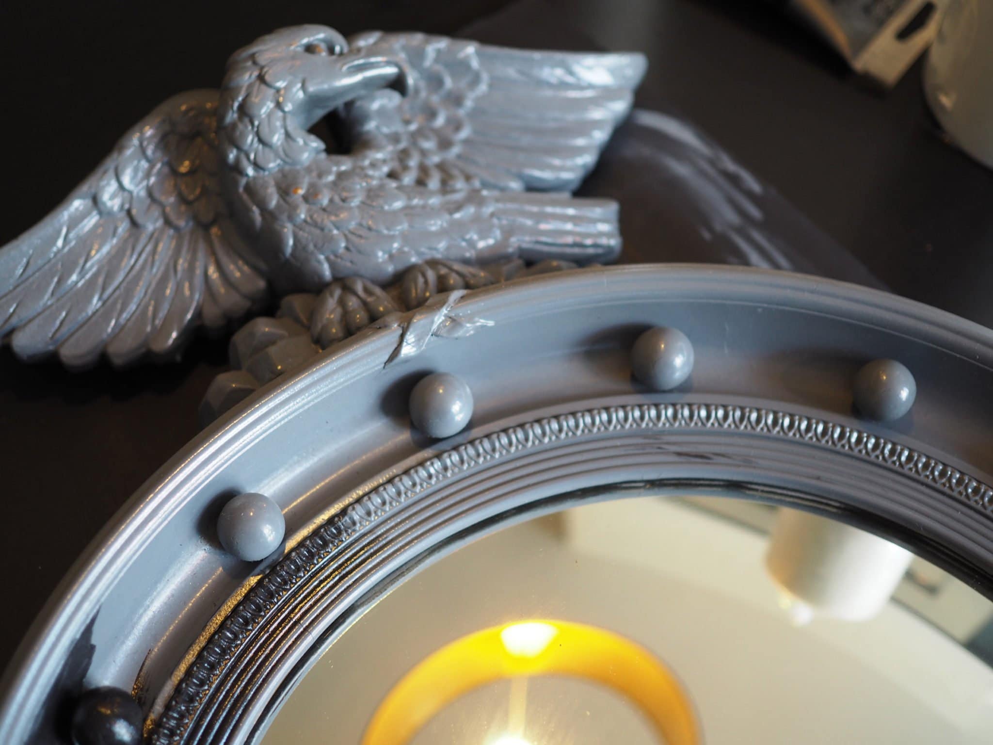 How to Transform a Mirror With Gilding Paste