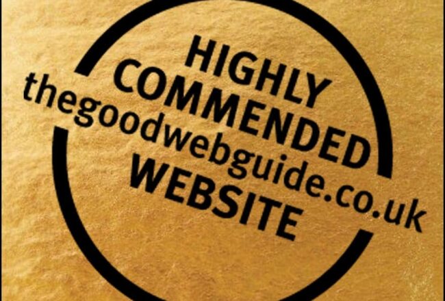 Highly Commended in The Good Web Guide Awards 2019